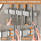 Organizador de Mops e Utensílios Modern Lar™ / Organização Inteligente e Praticidade sem Bagunça para sua Casa!