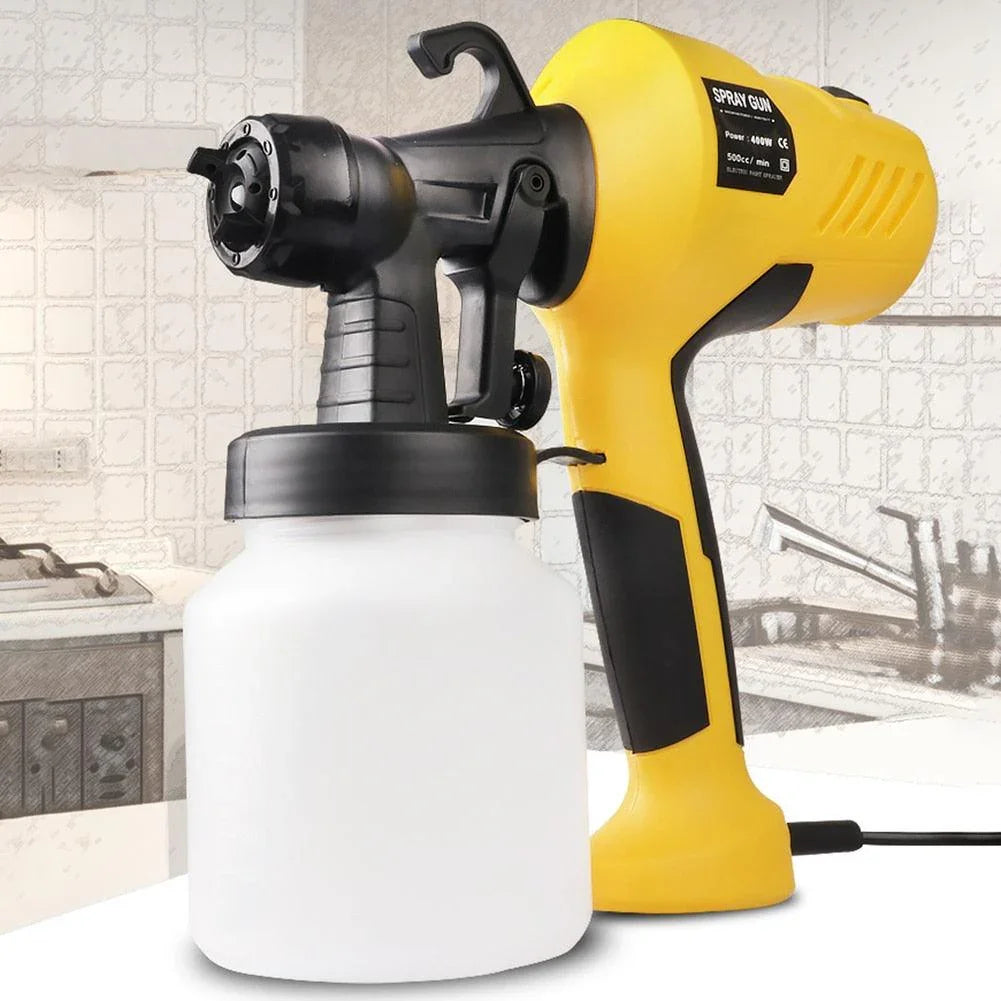 Pulverizador de tinta elétrico AirPerformance 400W e 22000 RPM / A Pintura Perfeita em Minutos.