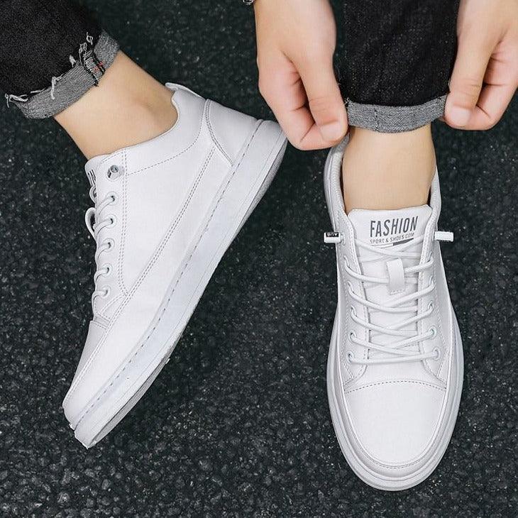 Tênis Casual Cupertino em Couro PU / Estilo, Modernidade e Conforto para Todas Ocasiões!