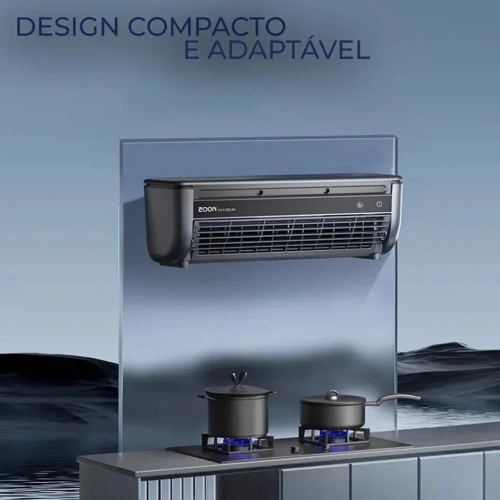 Mini Ar Condicionado Modern Lar™ Instalação Sem Furos / Diga Adeus ao Calor Intenso e Desfrute de Ar Gelado Instantâneo com Economia de Energia!