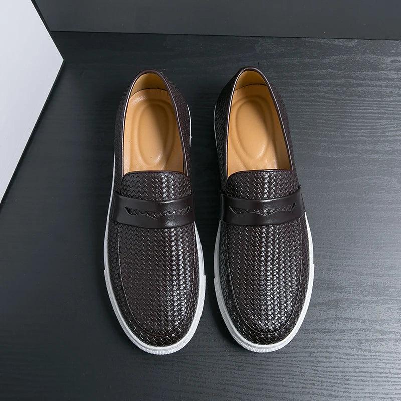 Mocassim Alessandro™ em Material Sintético Premium com Solado Leve / Conforto Inteligente para o Dia Inteiro