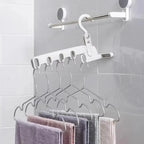 Kit com 4 Porta Cabides Móveis Modern Lar™ / Um Item Indispensável na Mala de Qualquer Viajante!!