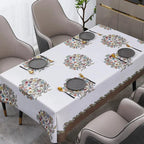 Toalha de Mesa Califórnia™ Decor / Beleza e Proteção Impermeável para o seu Lar!