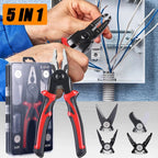 Alicate 5 em 1 em Aço - ForceOne/  5 Diferentes Pontas Para Todas as Tarefas Necessárias no Dia a Dia!  