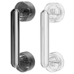 Maçaneta de Vidro Modern Lar™ com Ventosas SuperFix / Segurança e Praticidade para Portas de Vidro e Suporte para Idosos!