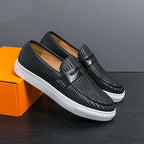 Mocassim Alessandro™ em Material Sintético Premium com Solado Leve / Conforto Inteligente para o Dia Inteiro