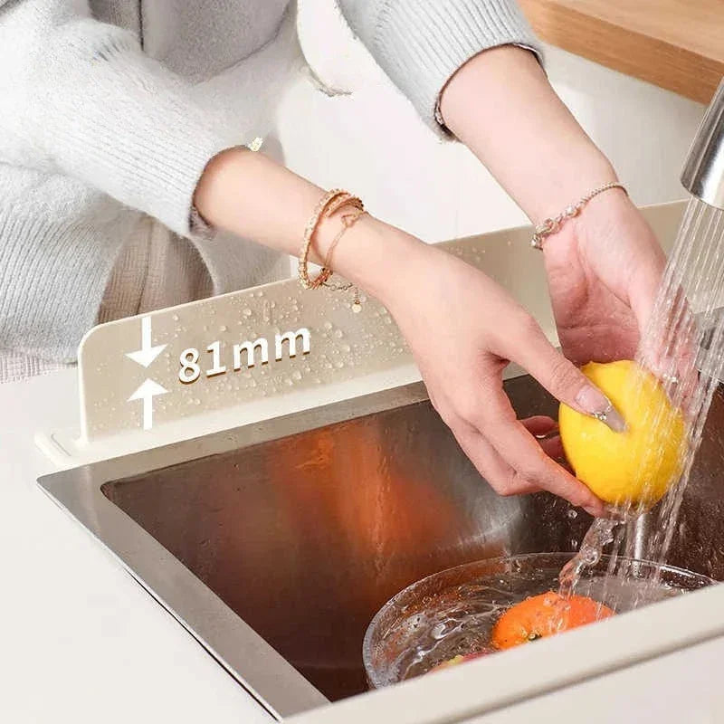 Protetor de Pia Antirrespingos Modern Lar™ / Simplicidade e Eficiência para Uma Bancada Sempre Seca e Organizada!