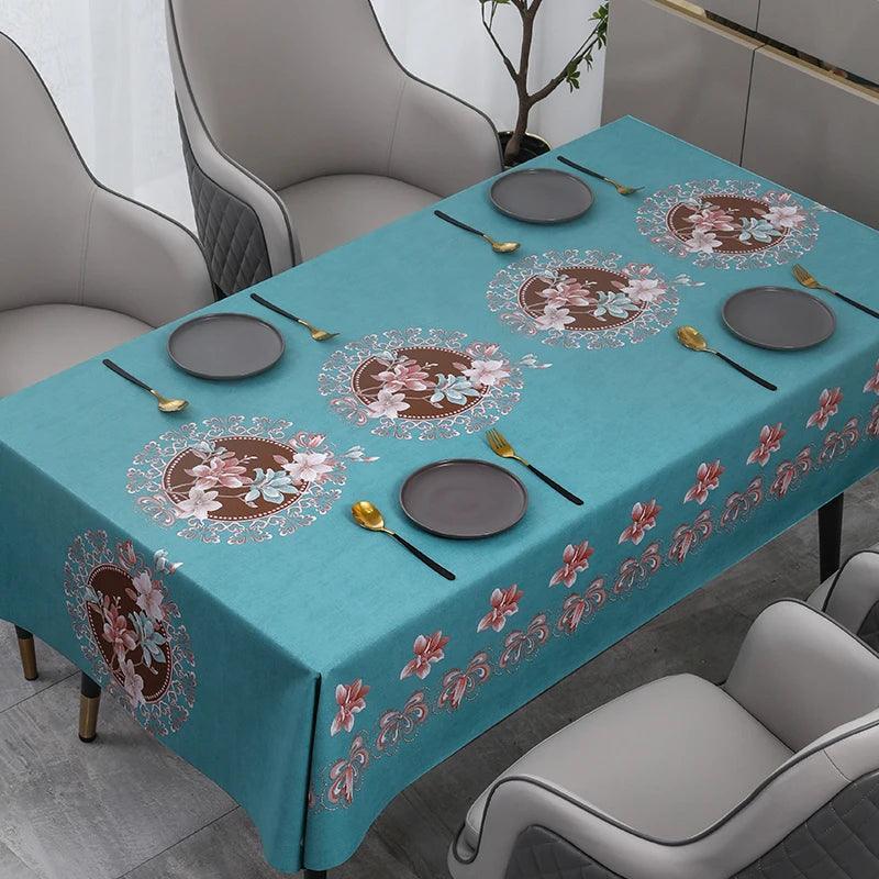 Toalha de Mesa Califórnia™ Decor / Beleza e Proteção Impermeável para o seu Lar!