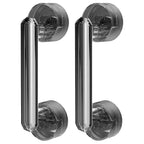 Maçaneta de Vidro Modern Lar™ com Ventosas SuperFix / Segurança e Praticidade para Portas de Vidro e Suporte para Idosos!