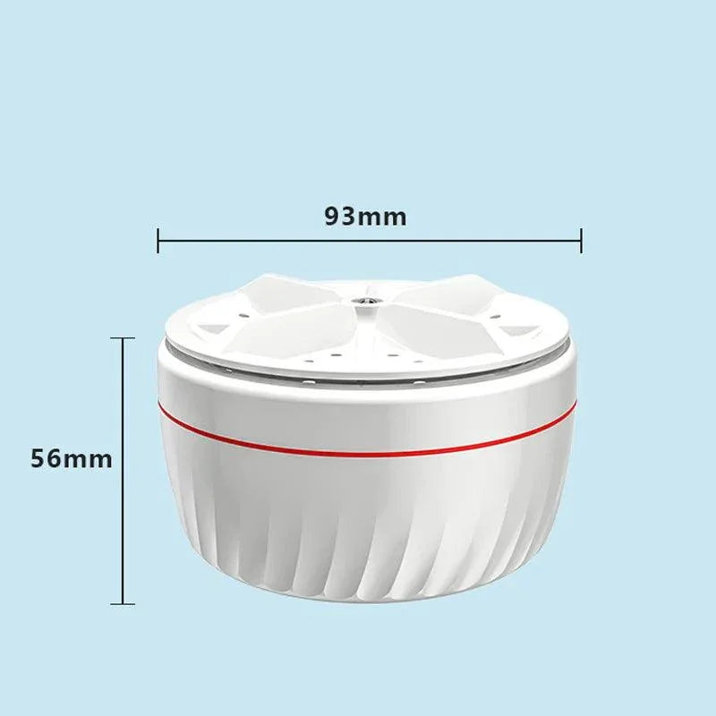 Mini Máquina de Lavar Híbrida Modern Lar™ / Transforme Qualquer Recipiente em uma Máquina de Lavar Eficiente!