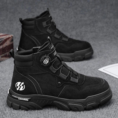 Bota VulcanFit™ Impermeável com Sistema de Amarração por Polia / Encare os Desafios com Conforto e Força!