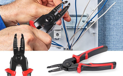 Alicate 5 em 1 em Aço - ForceOne/  5 Diferentes Pontas Para Todas as Tarefas Necessárias no Dia a Dia!  