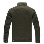 Jaqueta Masculina Jeans Inspirada no Exército Americano - Warmjeans / Jaqueta Tática Para Você Que Ama o Estilo Militar!
