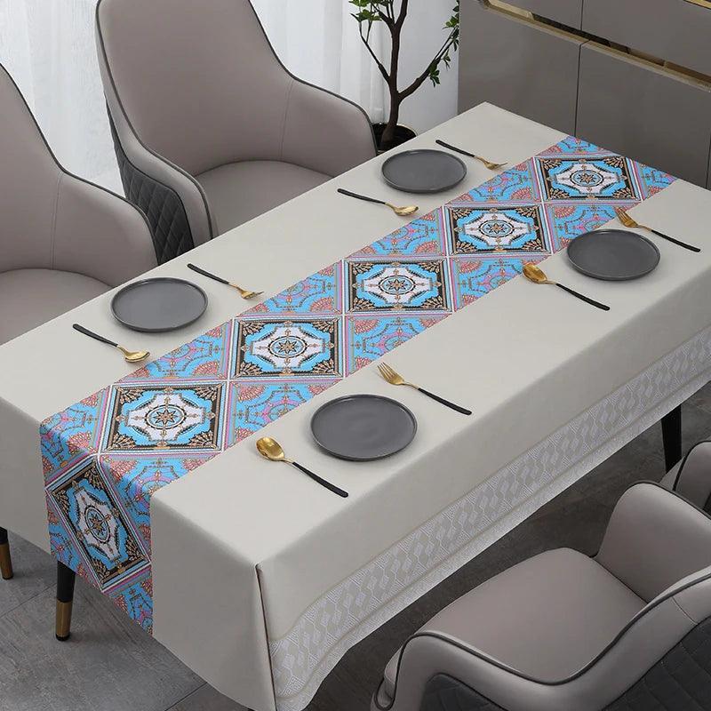 Toalha de Mesa Califórnia™ Decor / Beleza e Proteção Impermeável para o seu Lar!