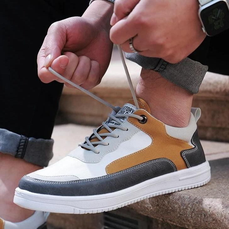 Tênis Casual Esporte Fino UrbanFlow™ / + De Brinde Pacote com 5 Pares de Meias Invisíveis
