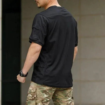 Camiseta Tática Militar Maverick™  / Uma mistura imbatível de conforto, funcionalidade e estilo!