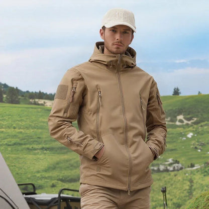 Jaqueta Tática Ranger™ Estilo SWAT com Tecido Impermeável e Corta-Vento / Resistência Militar e Conforto Para Qualquer Terreno!