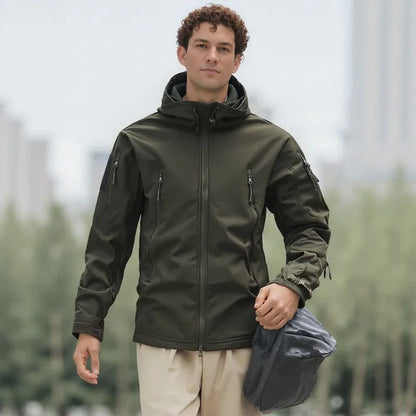 Jaqueta Tática Ranger™ Estilo SWAT com Tecido Impermeável e Corta-Vento / Resistência Militar e Conforto Para Qualquer Terreno!