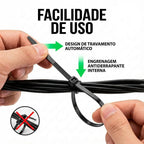 Kit de Enforca-Gato em Nylon Industrial Modern Lar™ – Pacote Econômico de Alta Fixação