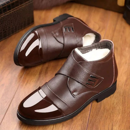Bota Masculina Norvick™ com Forro Quente e Estrutura Reforçada / Estabilidade, Calor e Sofisticação Casual