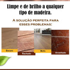 Cera Beewax™ Super Polimento e Limpeza em Madeira