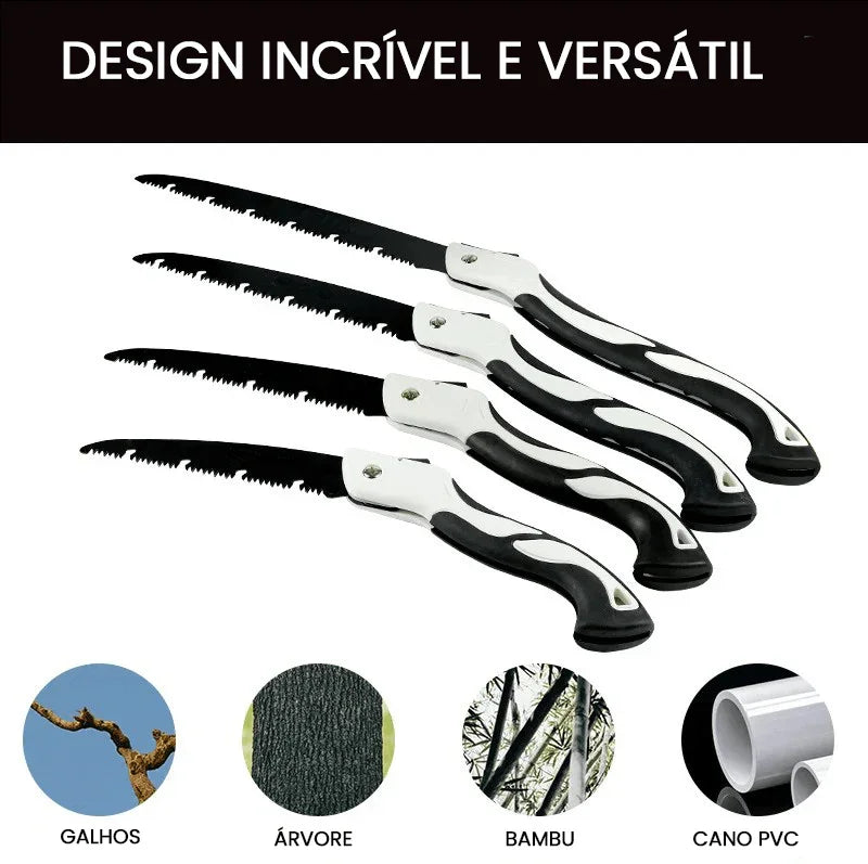 Serrote FlexCut™ Pro - O Companheiro Dobrável de Corte Preciso + Brinde (SETE LÂMINAS DE REPOSIÇÃO)
