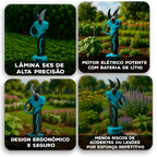 Tesoura de Poda Modern Lar™ com Lâmina SK5 e Motor Elétrico / Design Ergonômico para Cortes Limpos e Rápidos no Seu Jardim!